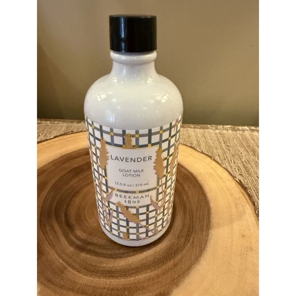 Beekman 1802 Lavender Goat Milk Lotion 12.5 fl oz NO‎ PUMP New